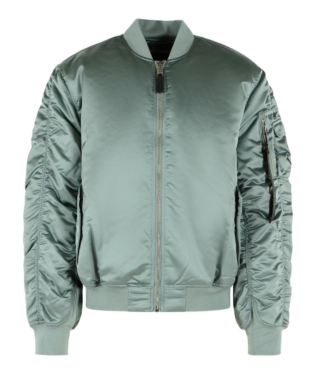 ALPHA INDUSTRIES Голубая нейлоновая куртка, фото 1