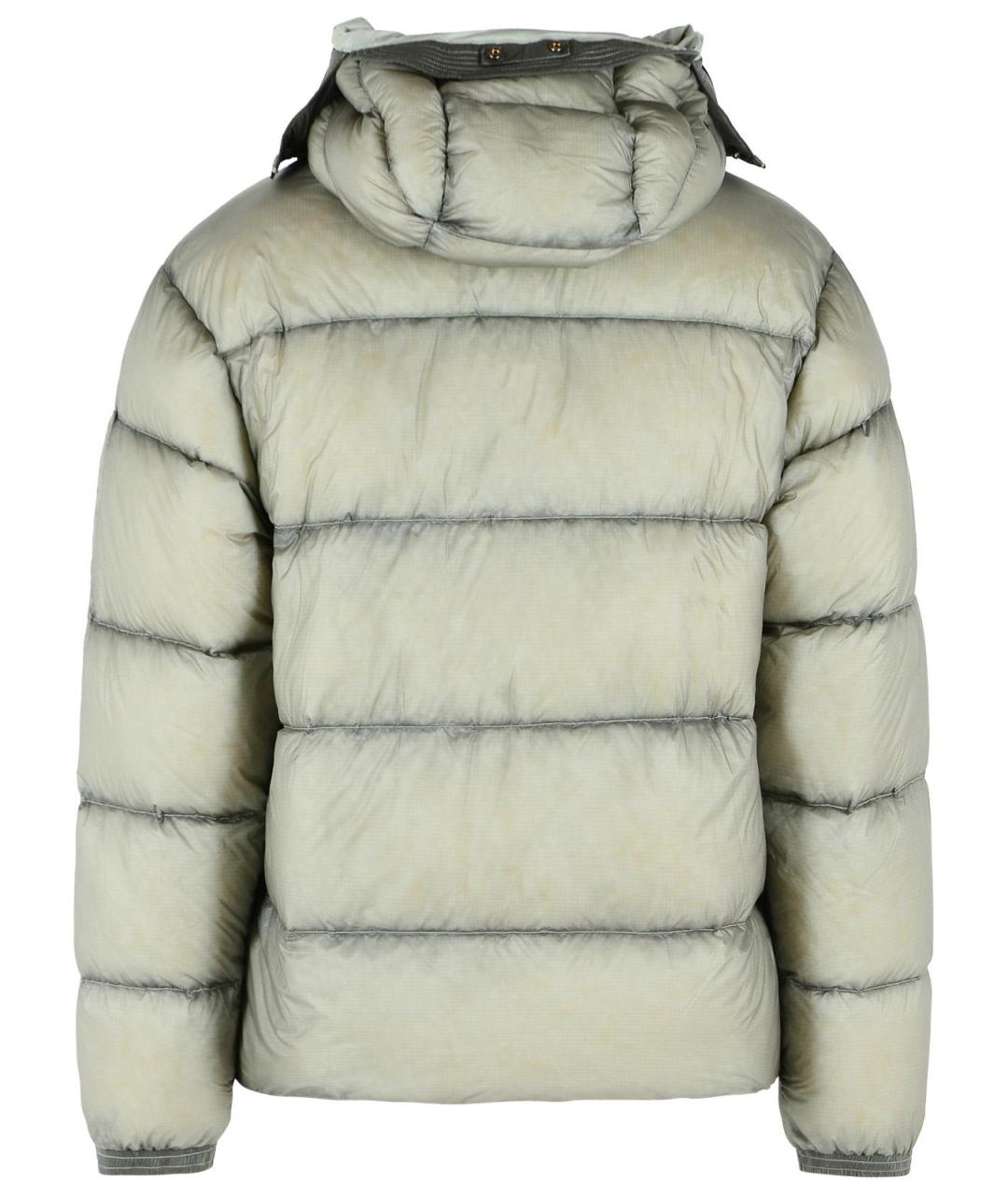 CP COMPANY Серый полиамидовый пуховик, фото 3