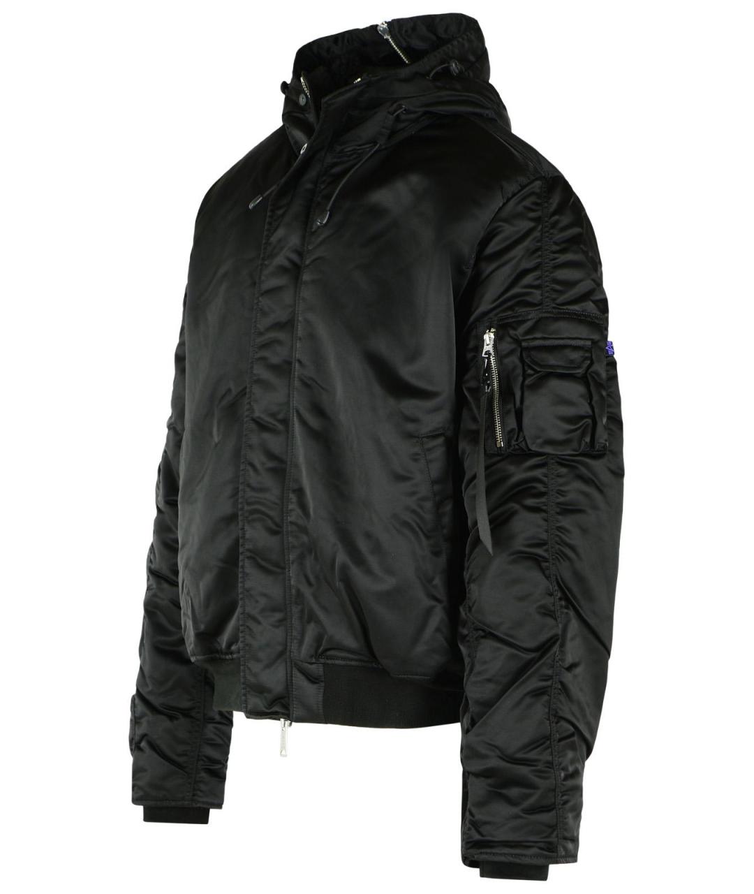 ALPHA INDUSTRIES Черная нейлоновая куртка, фото 2
