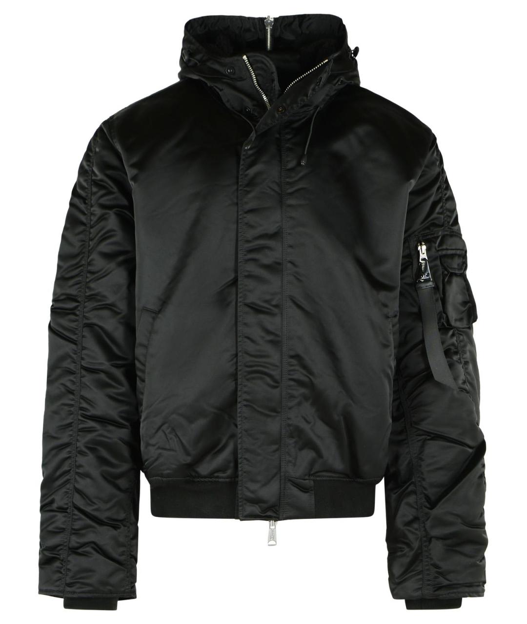 ALPHA INDUSTRIES Черная нейлоновая куртка, фото 1