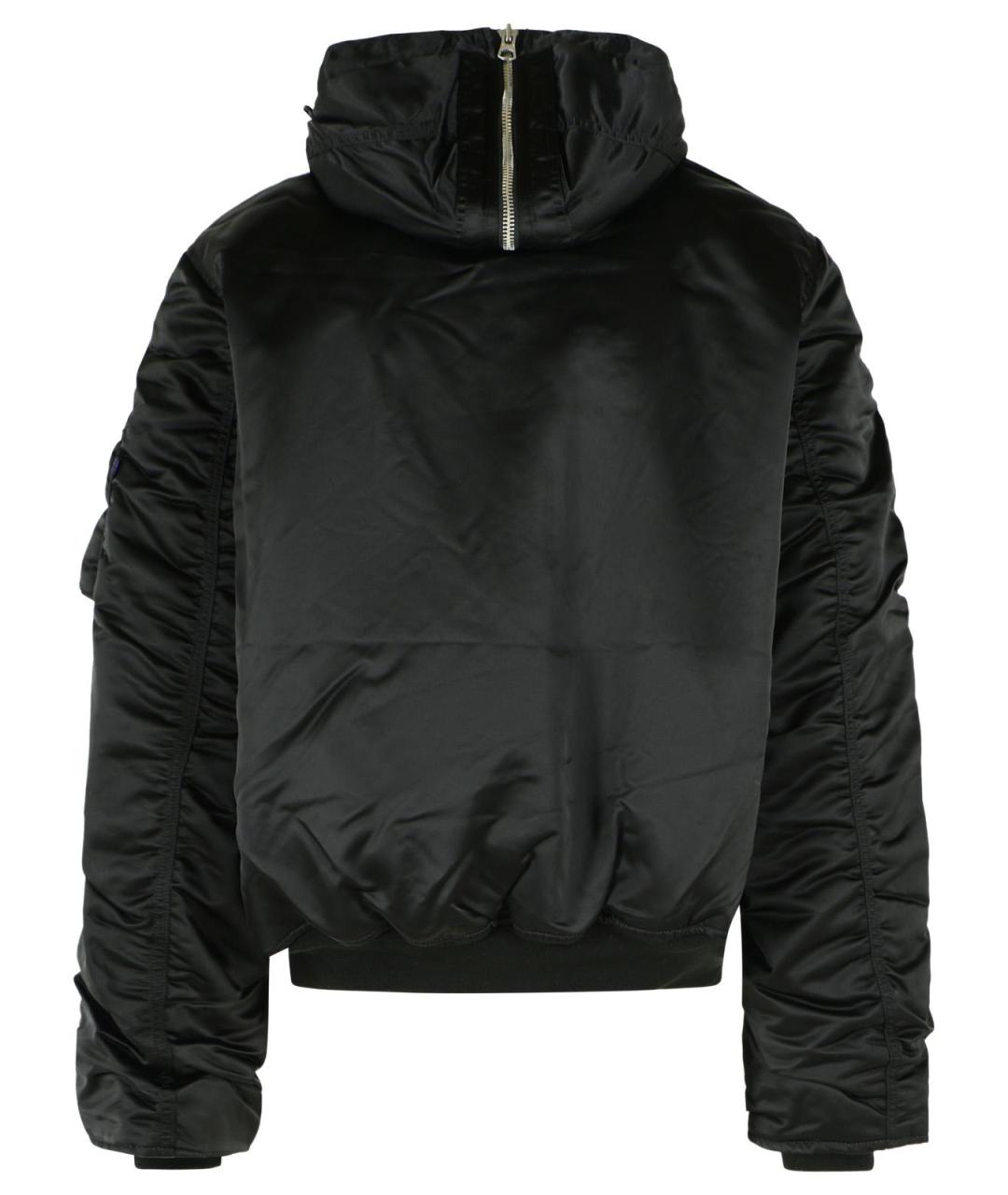 ALPHA INDUSTRIES Черная нейлоновая куртка, фото 3