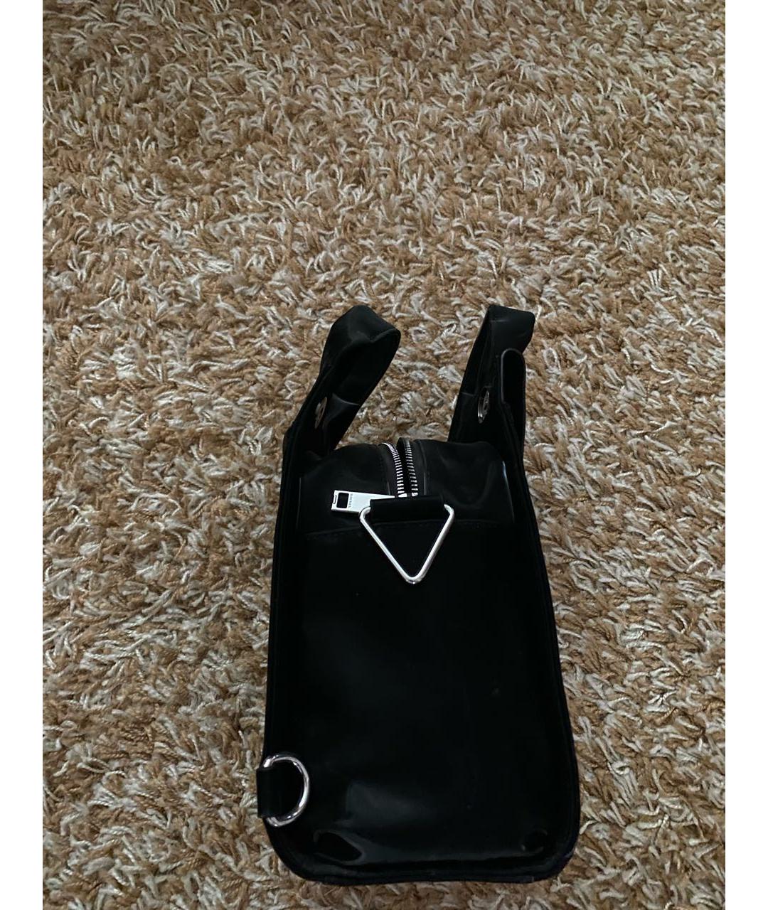 DIESEL Черный кожаный рюкзак, фото 3