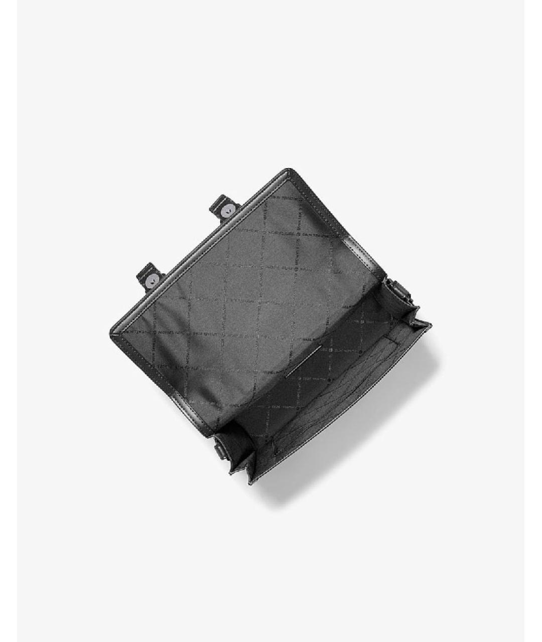 MICHAEL KORS Белая сумка на плечо из канвы, фото 3