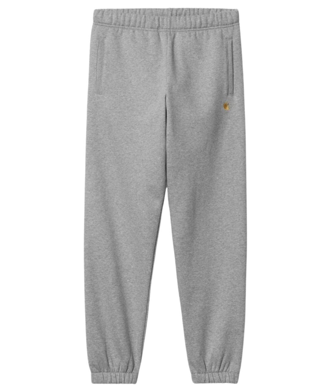 CARHARTT WIP Серые хлопковые повседневные брюки, фото 1