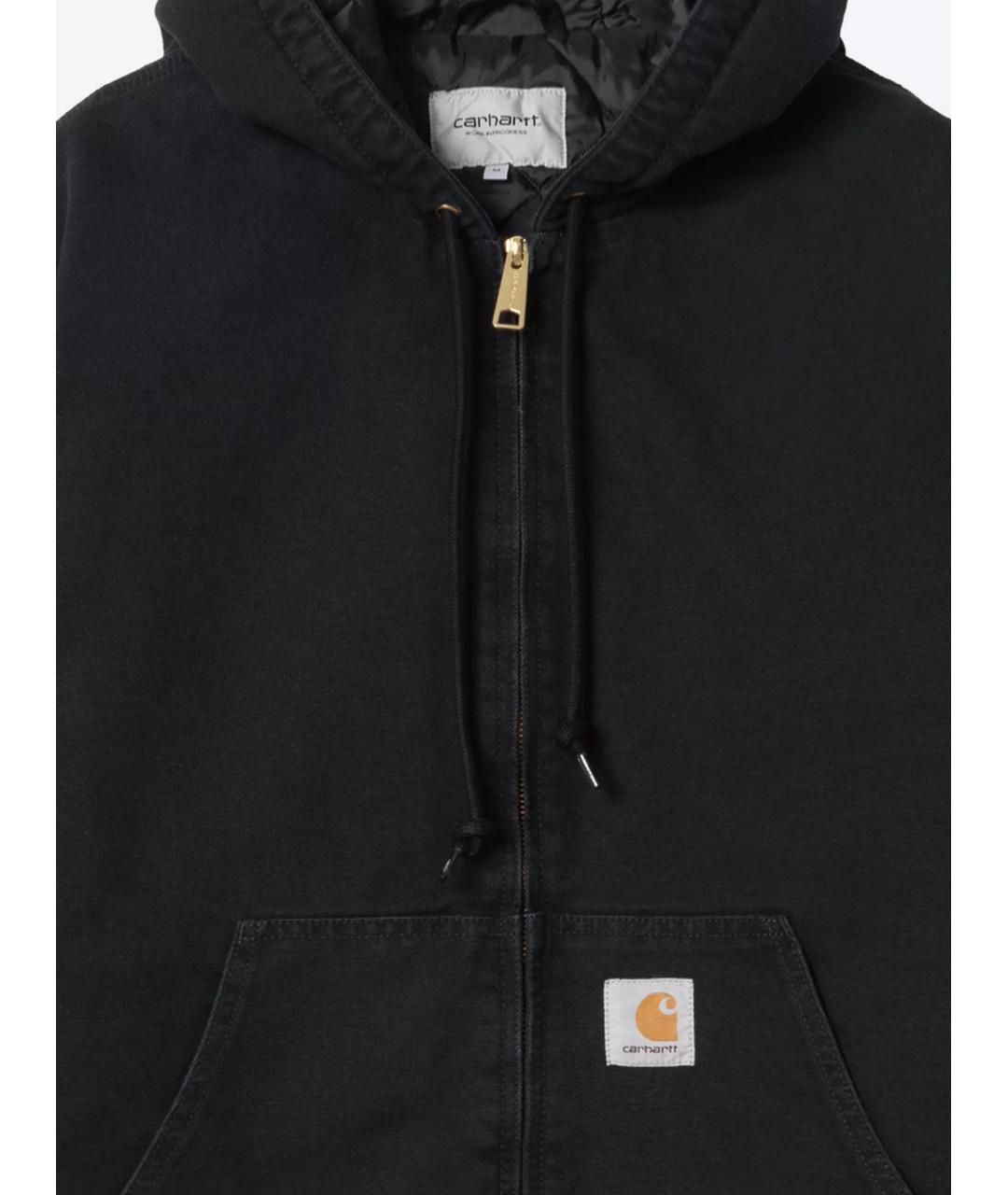CARHARTT WIP Черная хлопковая куртка, фото 3