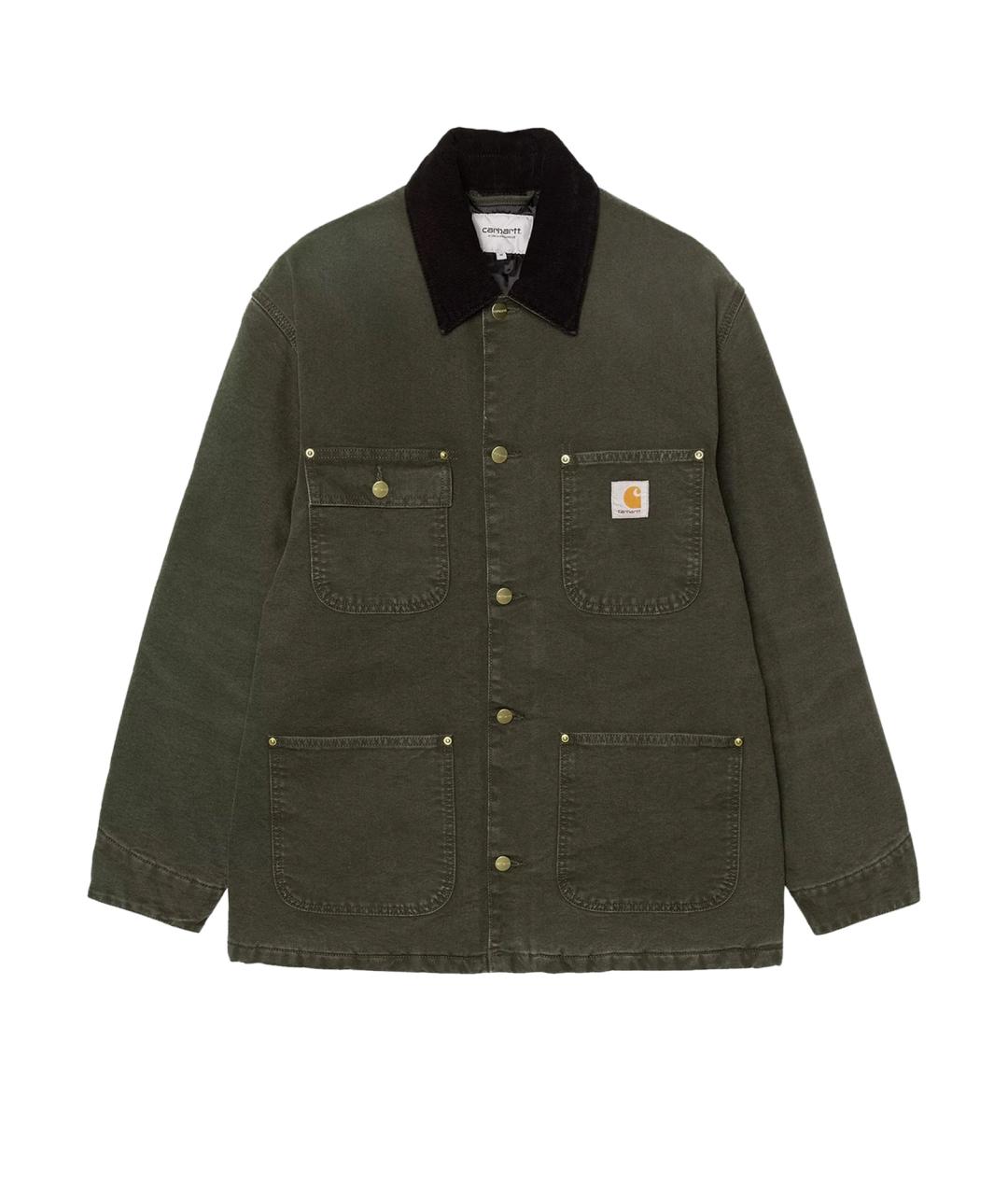 CARHARTT WIP Зеленая хлопковая куртка, фото 1