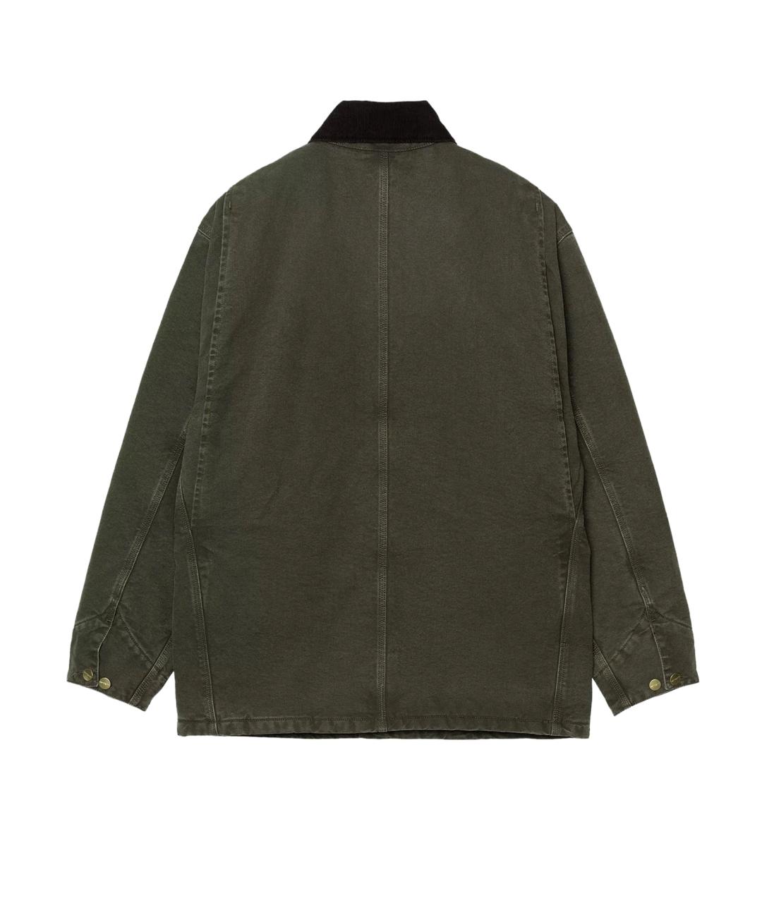 CARHARTT WIP Зеленая хлопковая куртка, фото 2