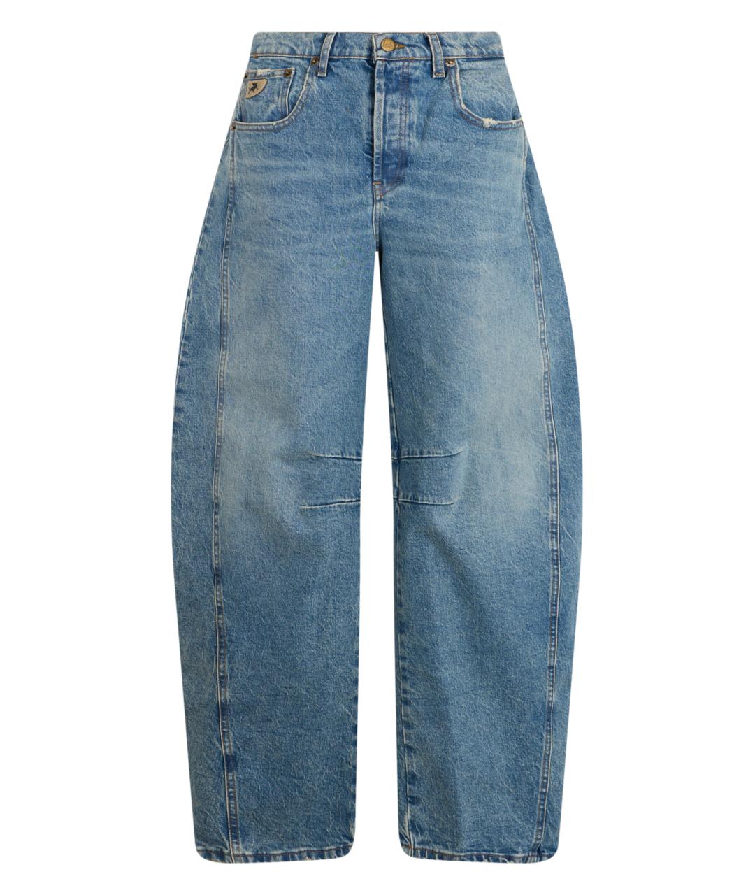 LOIS JEANS Синие хлопковые джинсы клеш, фото 1