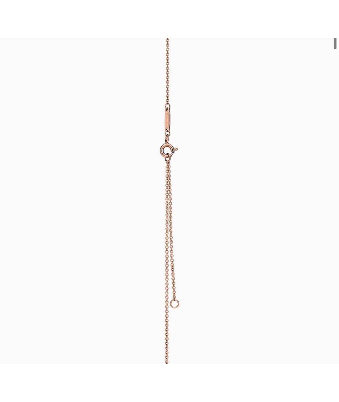 TIFFANY&CO Золотая подвеска из розового золота, фото 5
