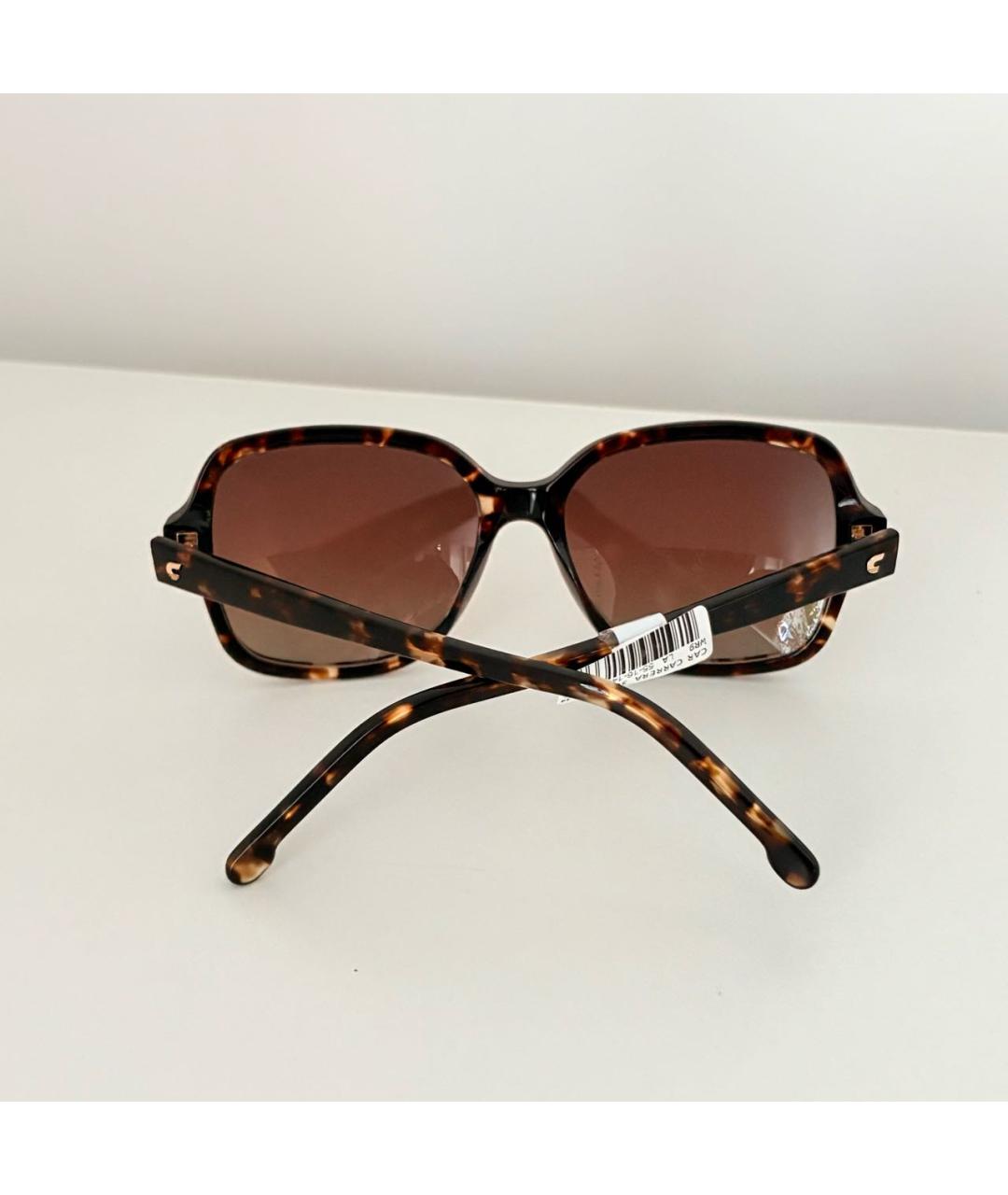Carrera Коричневые пластиковые солнцезащитные очки, фото 4