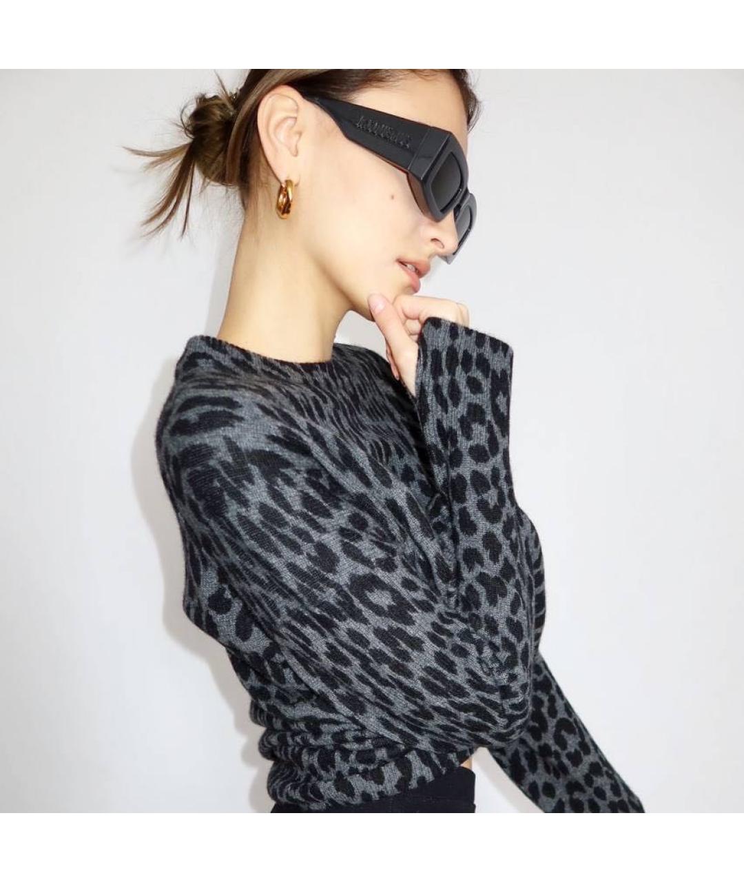 JACQUEMUS Черные солнцезащитные очки, фото 3
