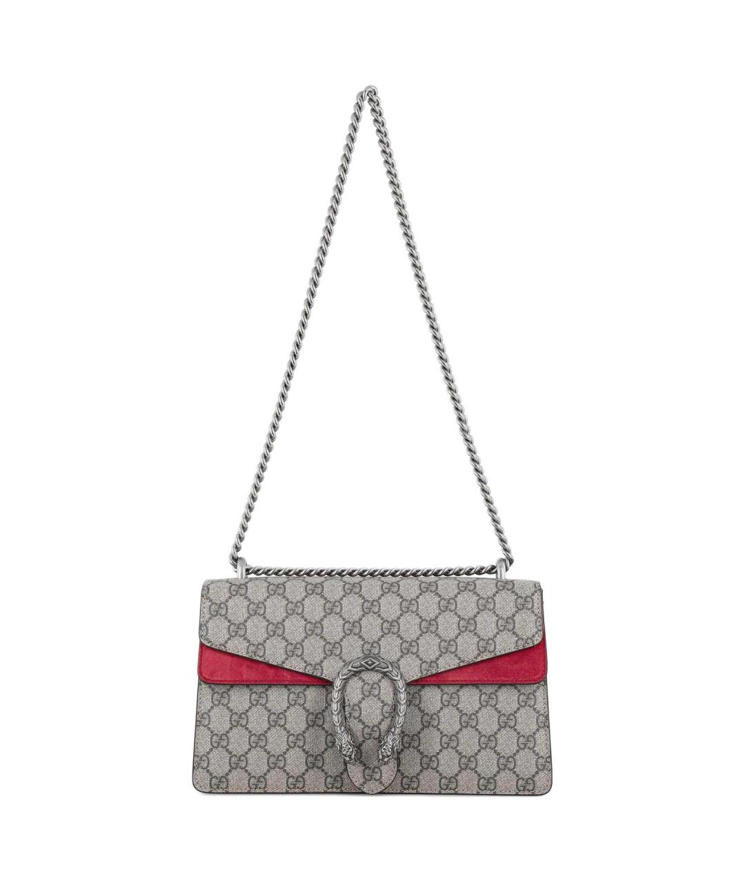 GUCCI Бежевая сумка через плечо из канвы, фото 3