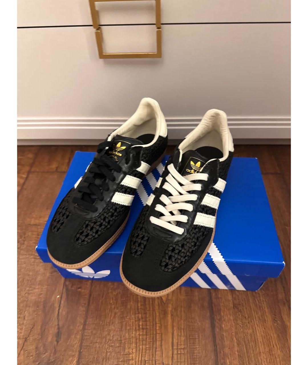 ADIDAS Черные кеды, фото 2