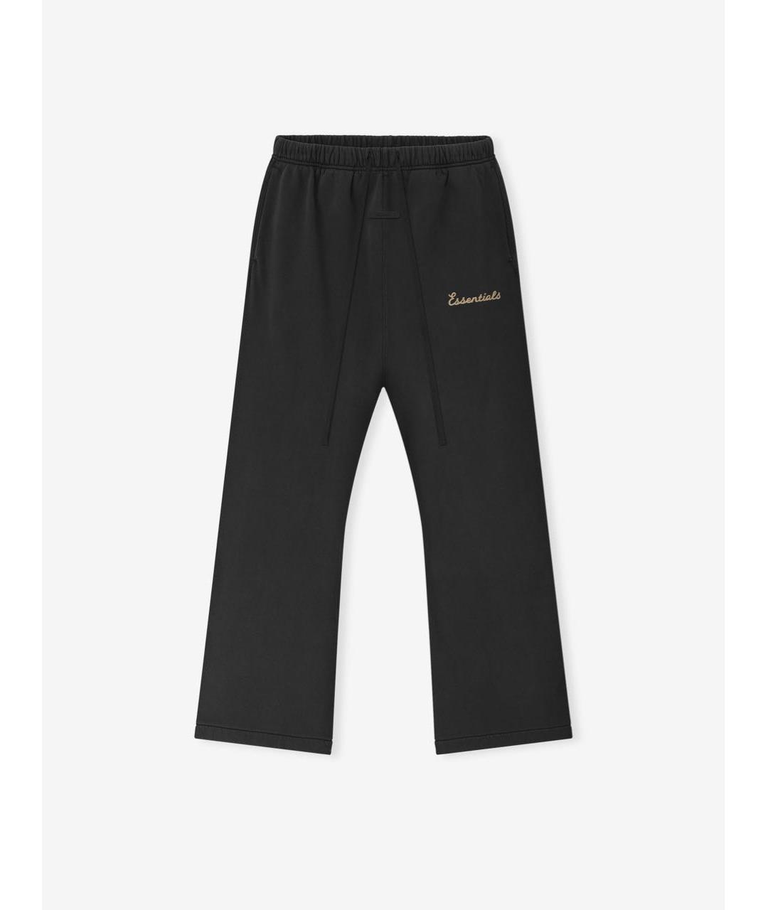 FEAR OF GOD ESSENTIALS Черные хлопковые повседневные брюки, фото 7
