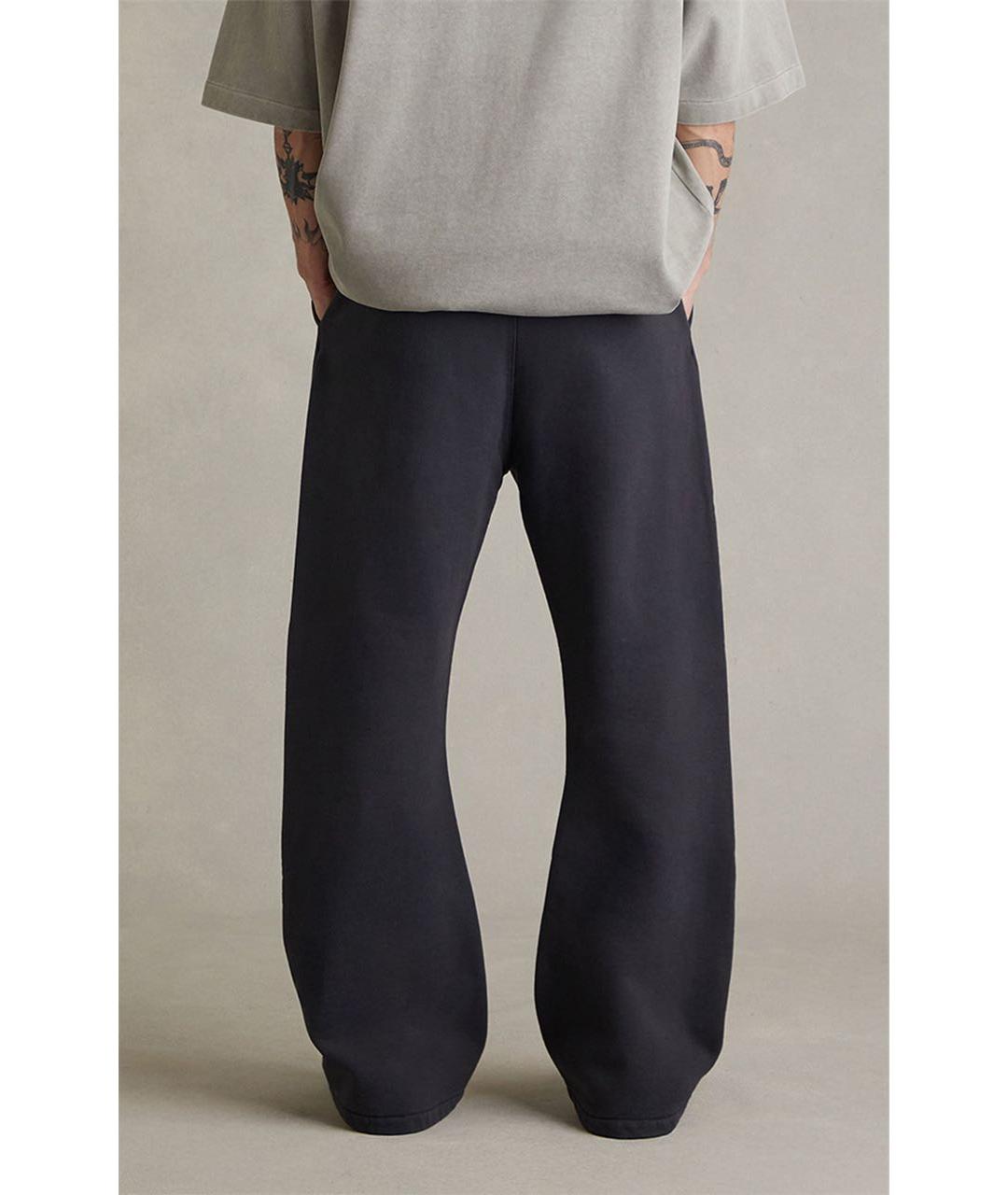 FEAR OF GOD ESSENTIALS Черные хлопковые повседневные брюки, фото 6