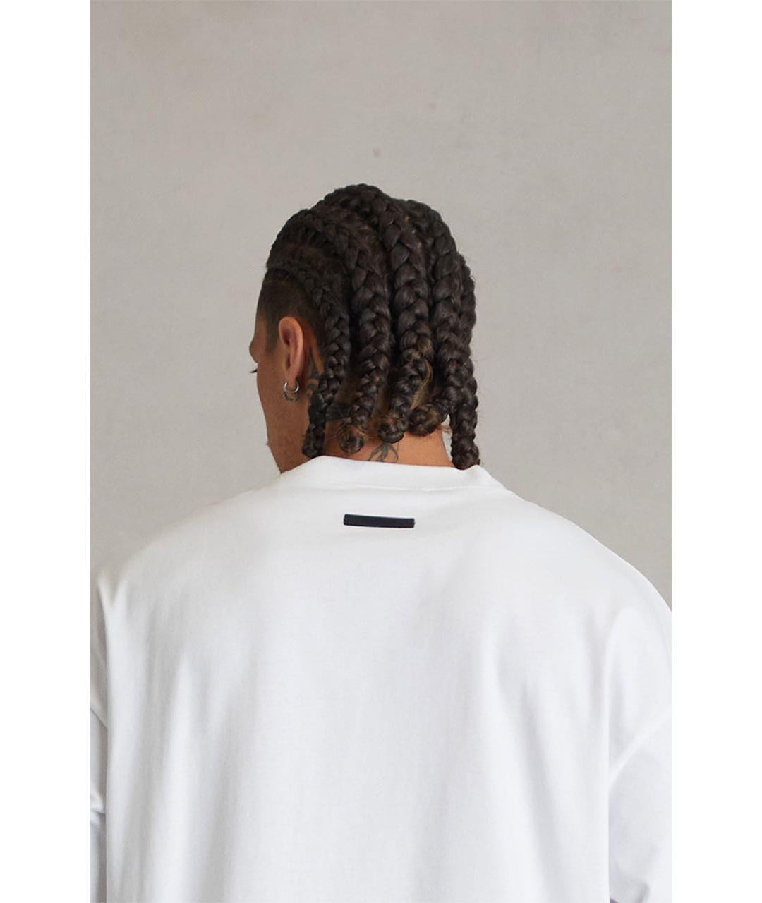 FEAR OF GOD ESSENTIALS Белая хлопковая футболка, фото 6