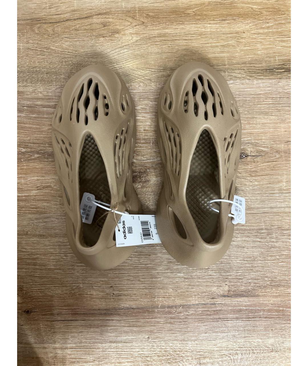 ADIDAS YEEZY Бежевые кроссовки, фото 3