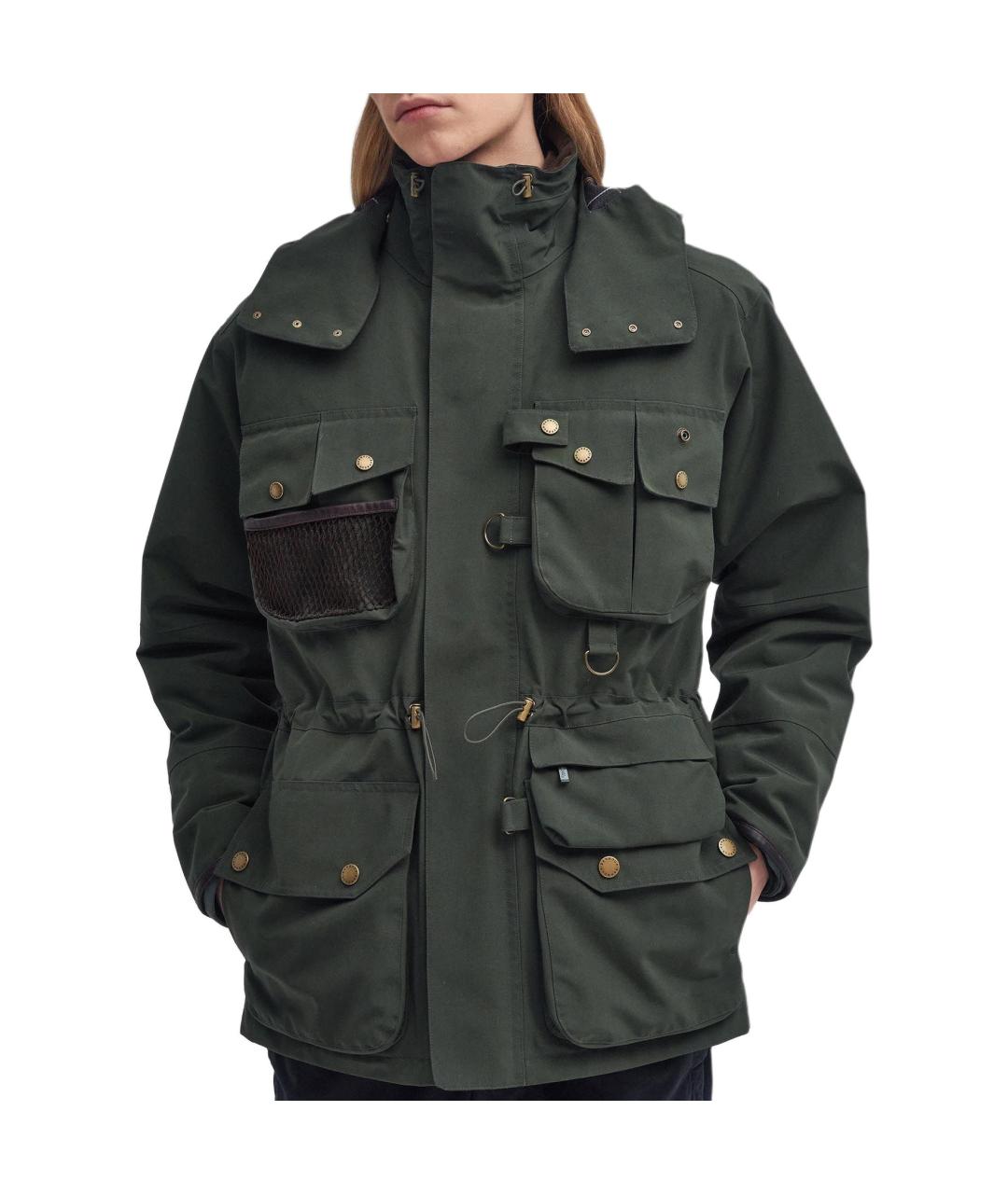BARBOUR Зеленая куртка, фото 4