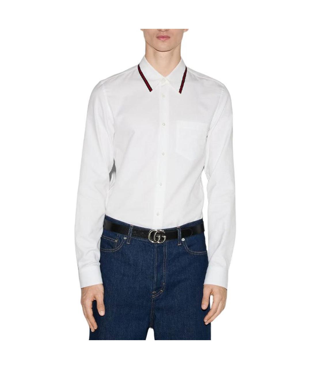 GUCCI Белая классическая рубашка, фото 2