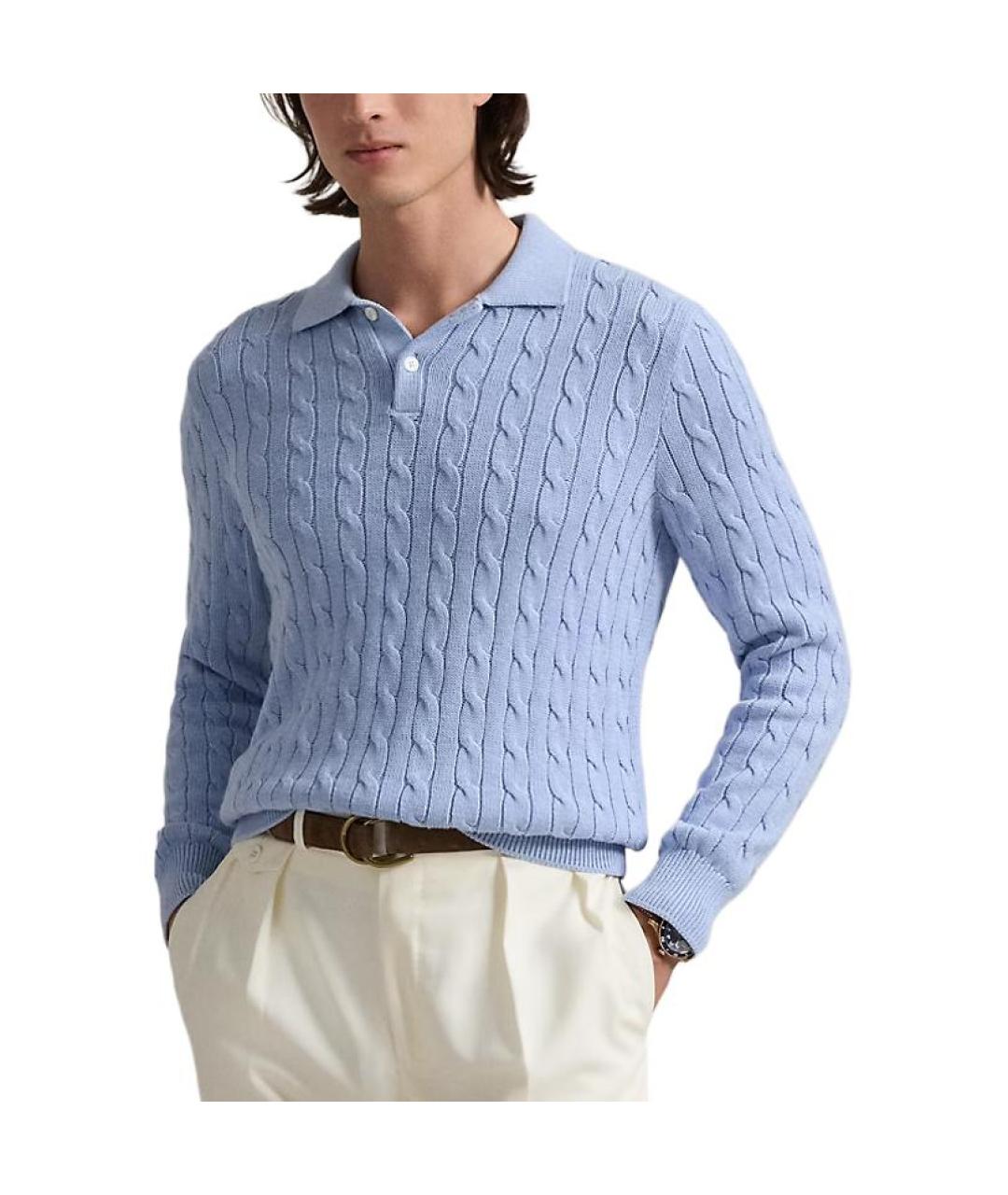 POLO RALPH LAUREN Голубой джемпер / свитер, фото 3