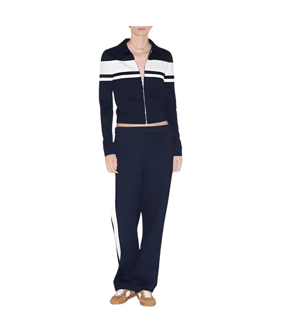 GUCCI Темно-синяя хлопковая куртка, фото 3