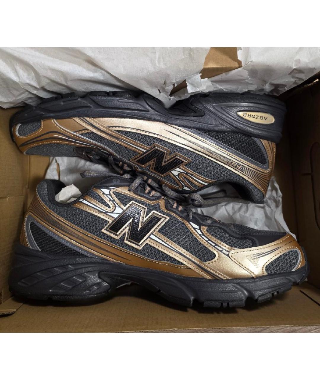 NEW BALANCE Черные синтетические высокие кроссовки / кеды, фото 7