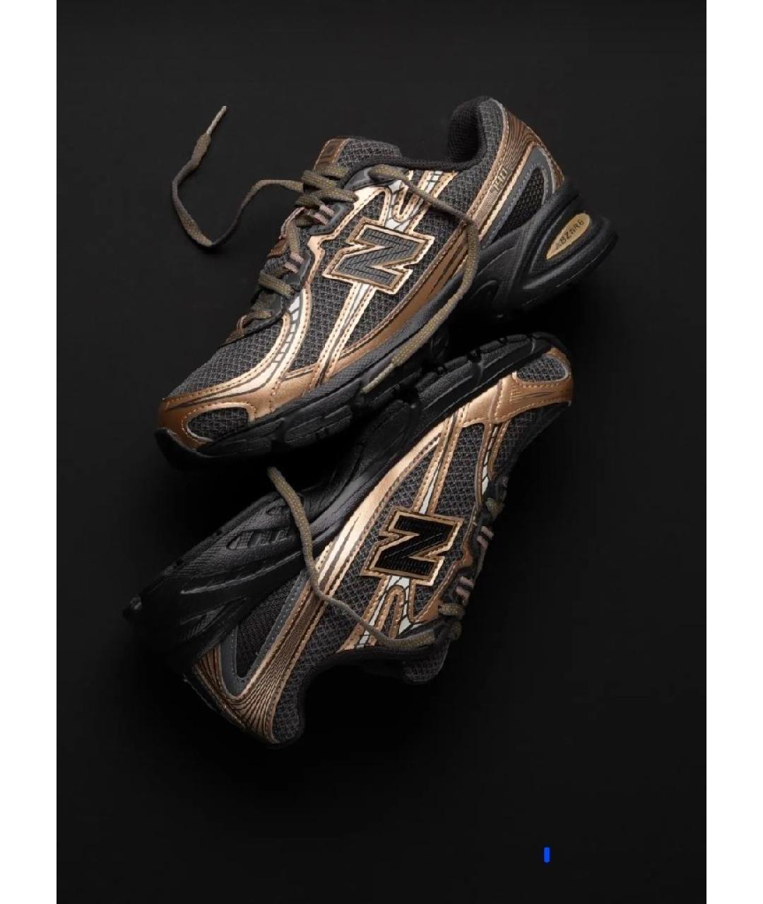 NEW BALANCE Черные синтетические высокие кроссовки / кеды, фото 2