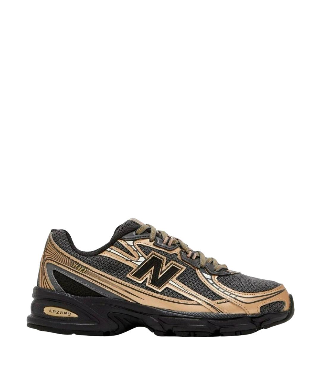 NEW BALANCE Черные синтетические высокие кроссовки / кеды, фото 1