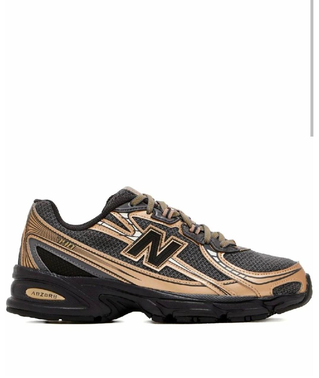 NEW BALANCE Черные синтетические высокие кроссовки / кеды, фото 10