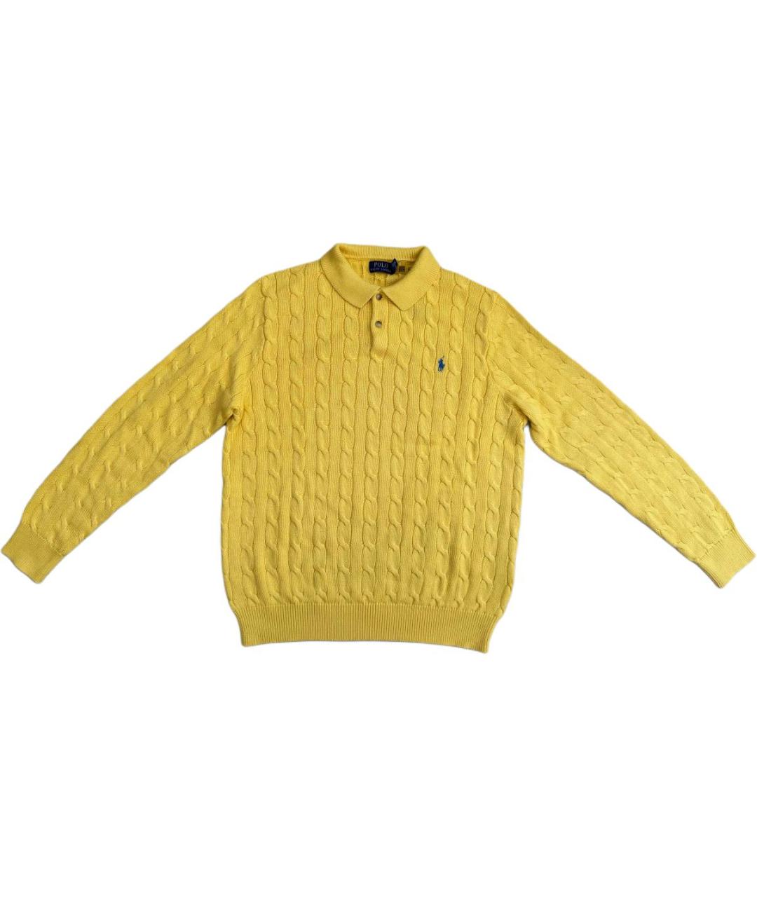 POLO RALPH LAUREN Желтый джемпер / свитер, фото 1