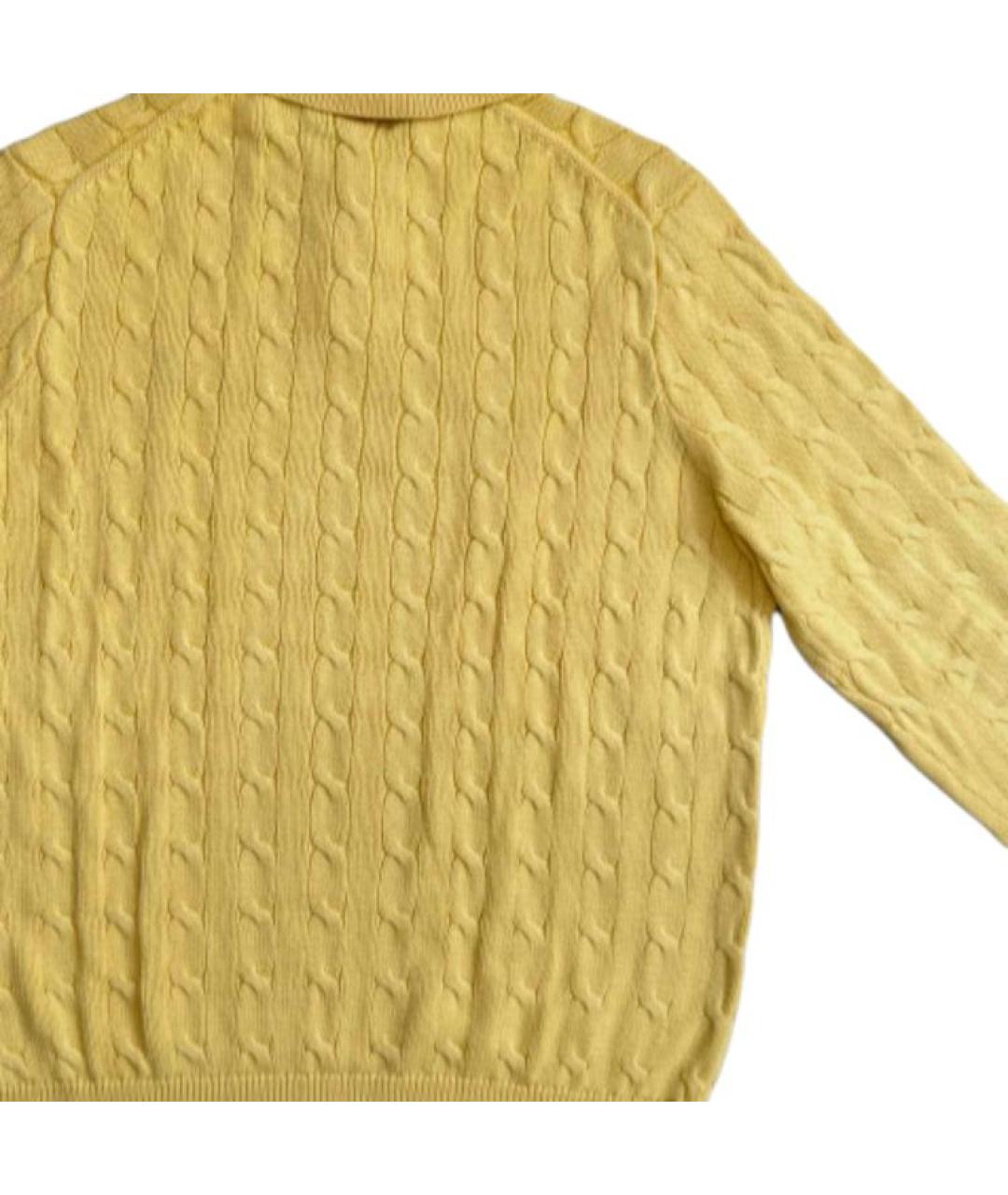 POLO RALPH LAUREN Желтый джемпер / свитер, фото 3