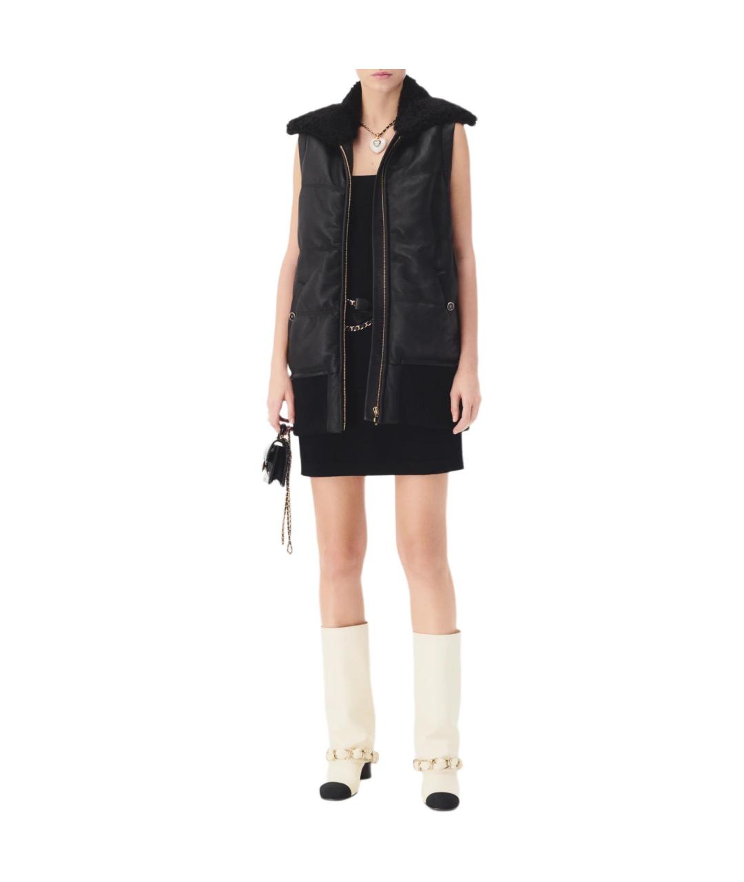 CHANEL Черный жилет, фото 3