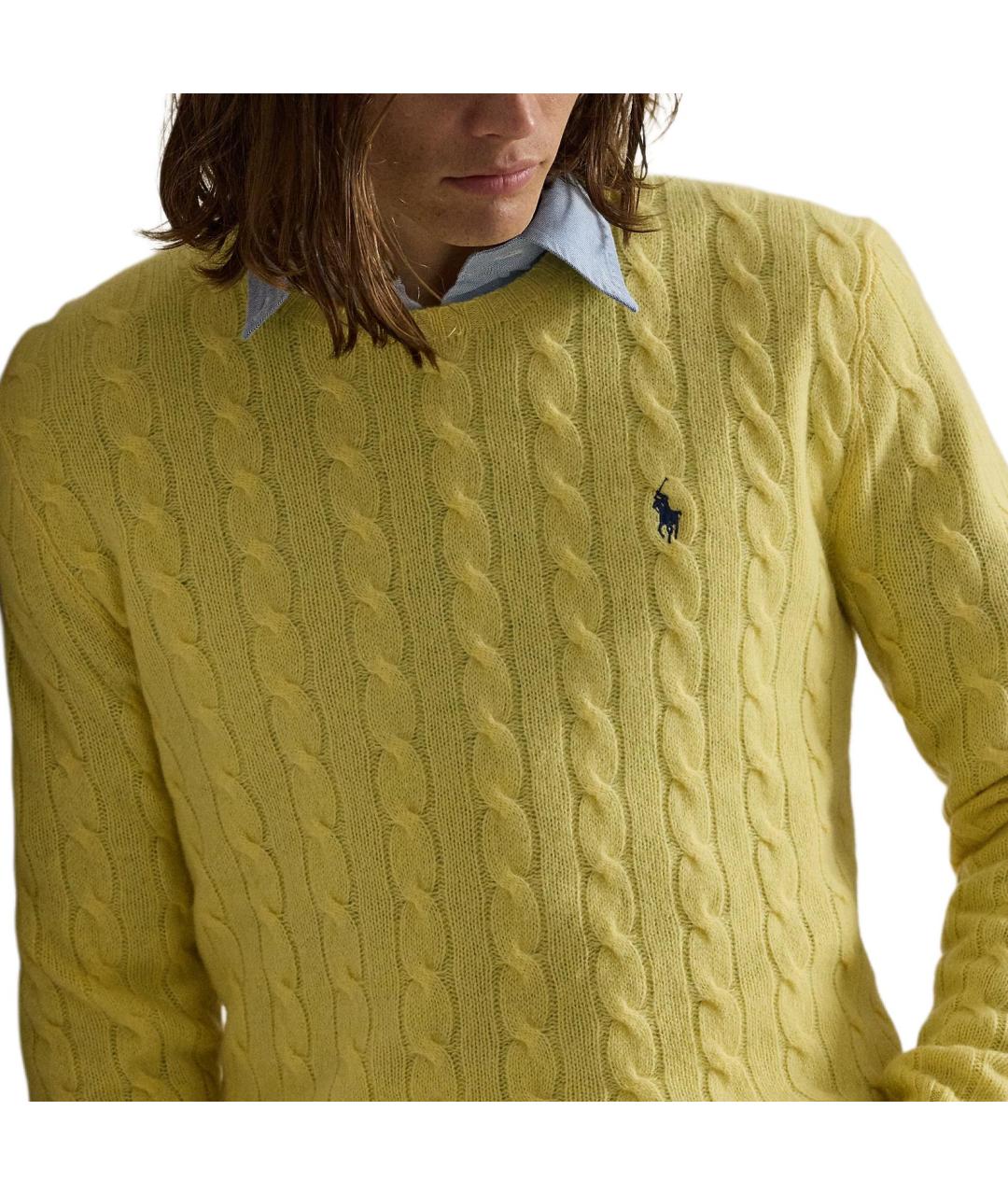 POLO RALPH LAUREN Желтый джемпер / свитер, фото 5