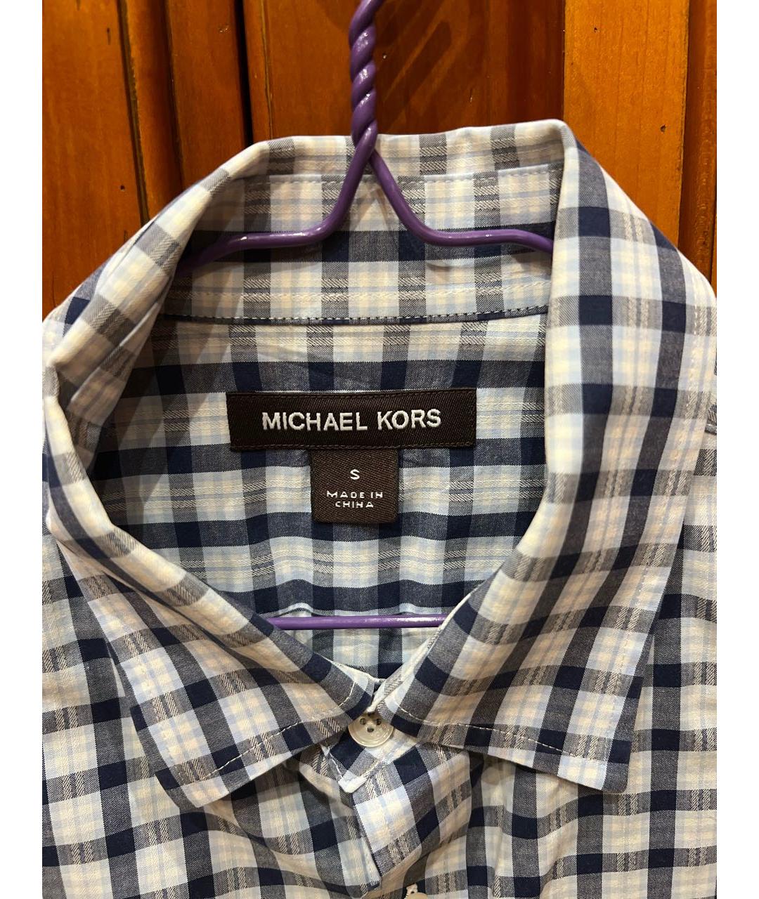 MICHAEL KORS Мульти хлопковая кэжуал рубашка, фото 3