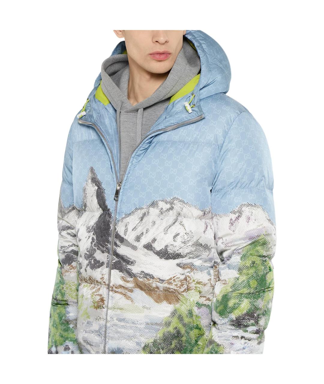 GUCCI Мульти пуховик, фото 5