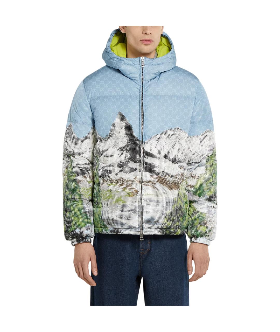 GUCCI Мульти пуховик, фото 3