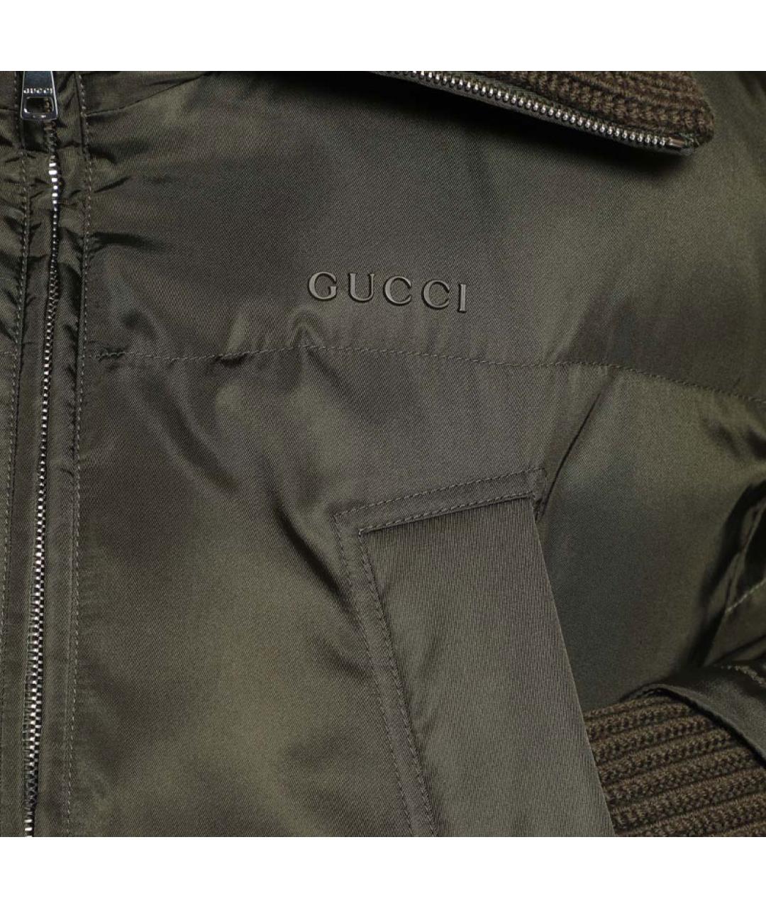 GUCCI Зеленая куртка, фото 5