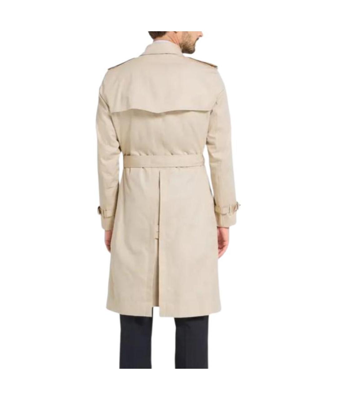 BURBERRY Коричневый тренч / плащ, фото 3