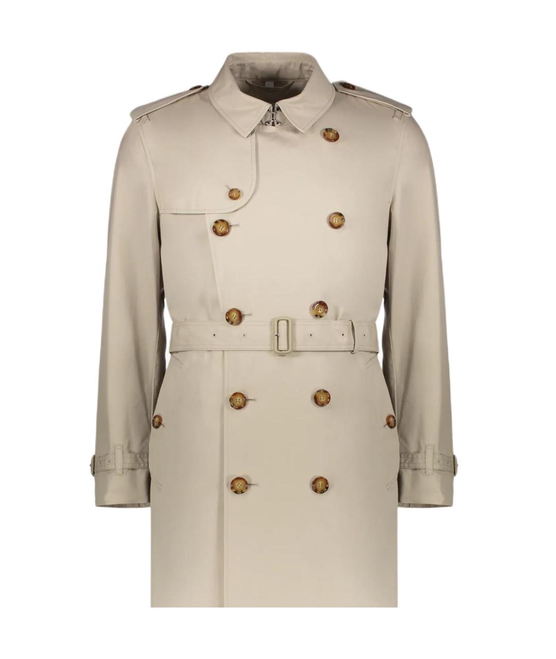 BURBERRY Коричневый тренч / плащ, фото 4