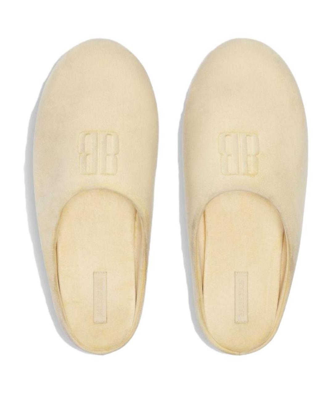 BALENCIAGA Желтые туфли, фото 5
