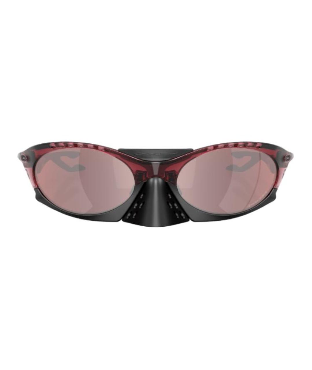 OAKLEY Красные пластиковые солнцезащитные очки, фото 2