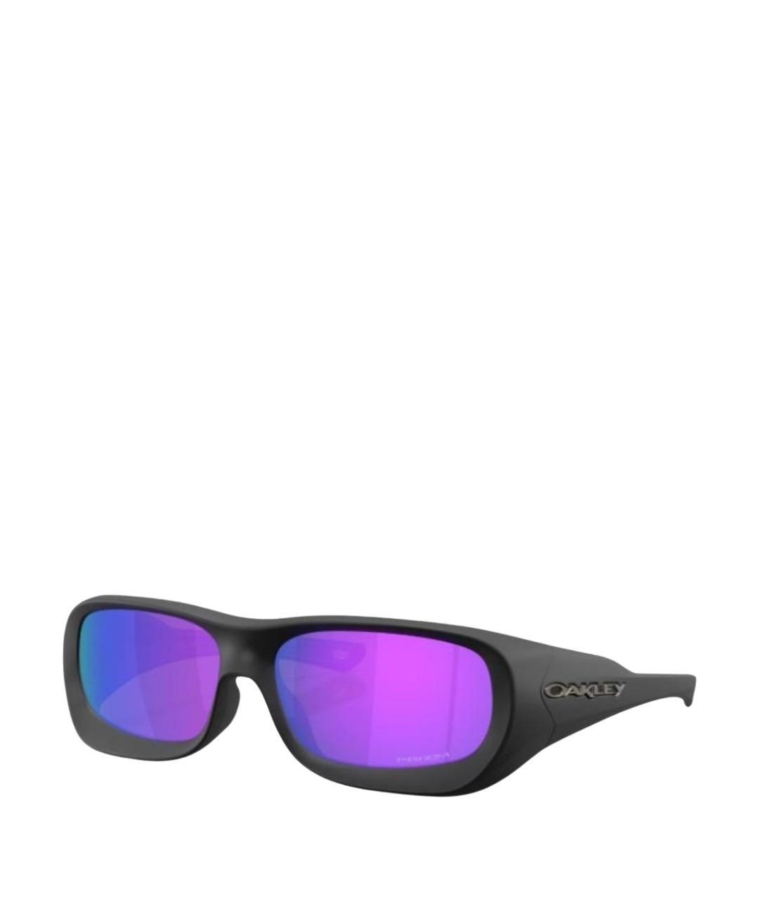 OAKLEY Черные пластиковые солнцезащитные очки, фото 1