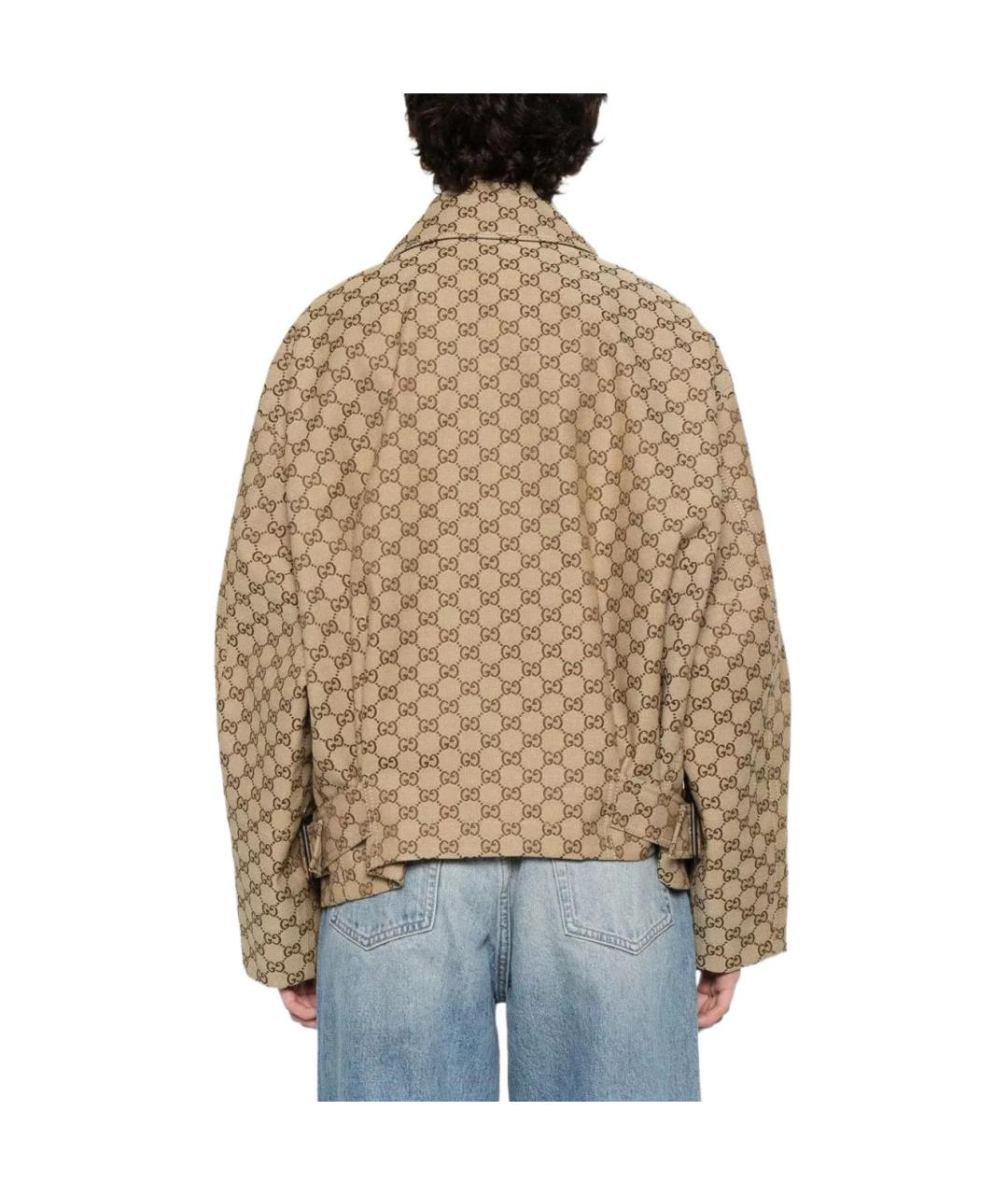 GUCCI Коричневая куртка, фото 3