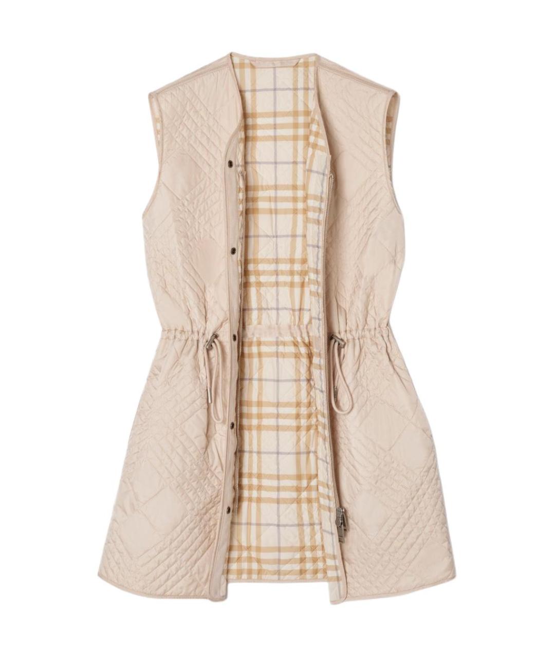 BURBERRY Бежевый жилет, фото 2