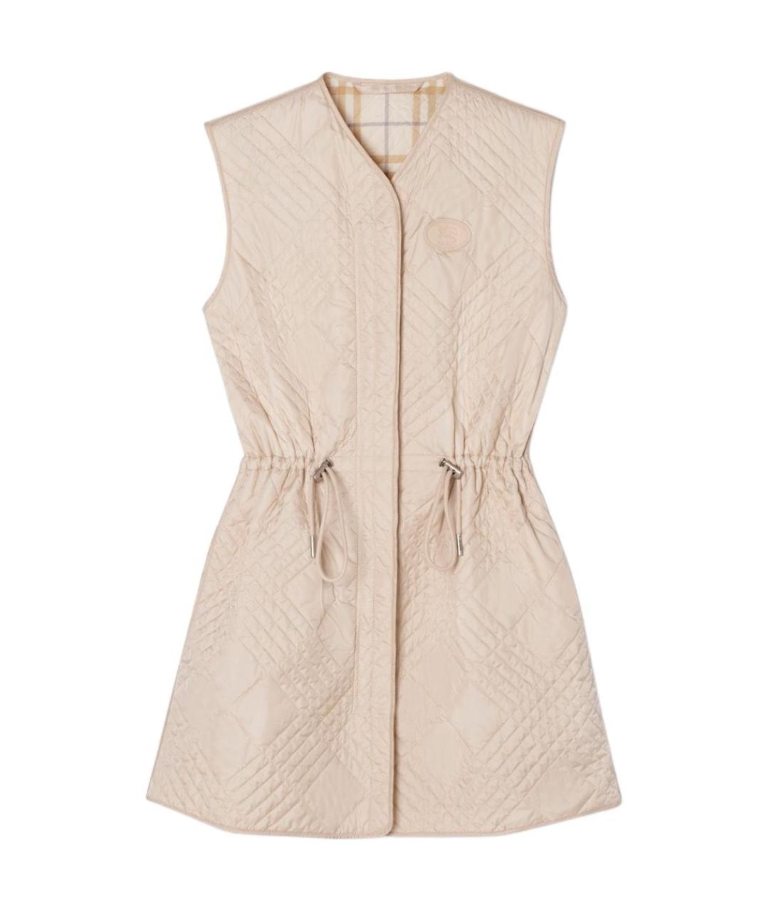 BURBERRY Бежевый жилет, фото 1