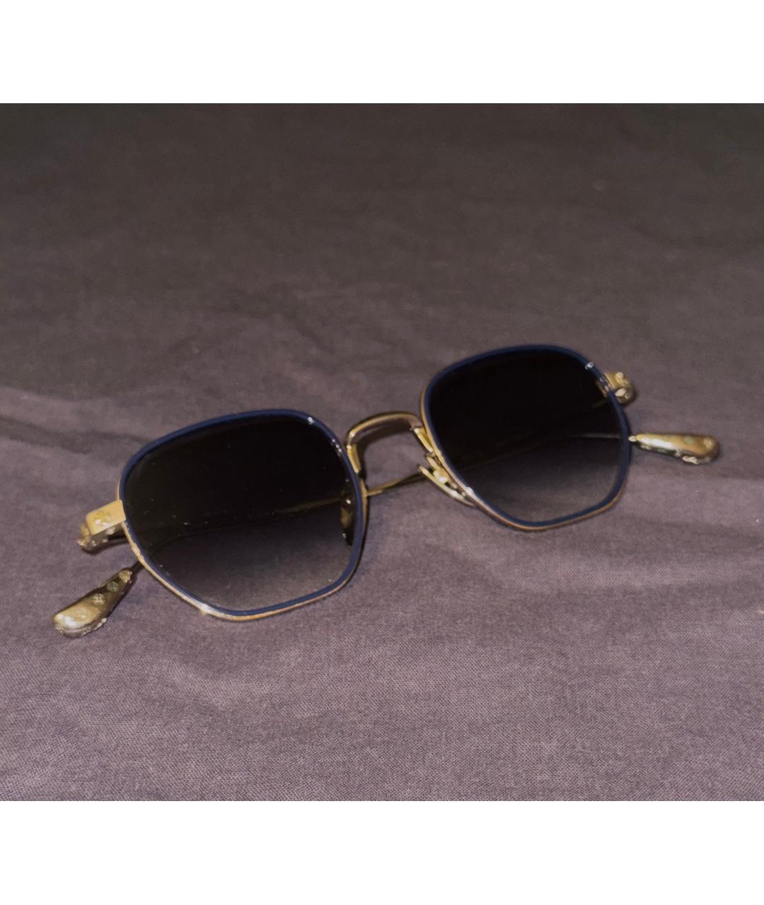 CHROME HEARTS Синие металлические солнцезащитные очки, фото 7