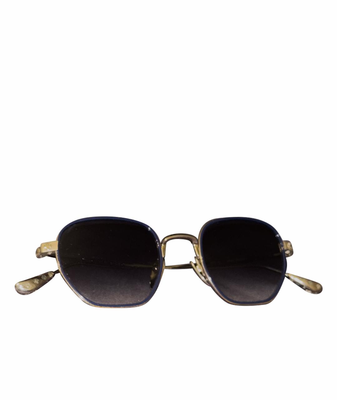 CHROME HEARTS Синие металлические солнцезащитные очки, фото 1