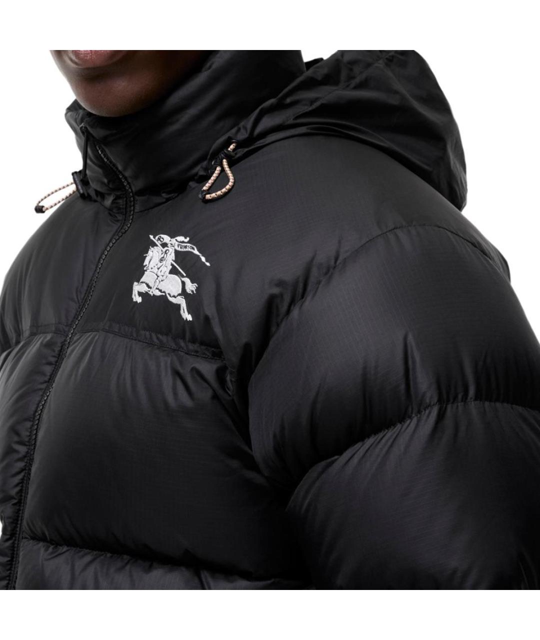 BURBERRY Черная куртка, фото 4