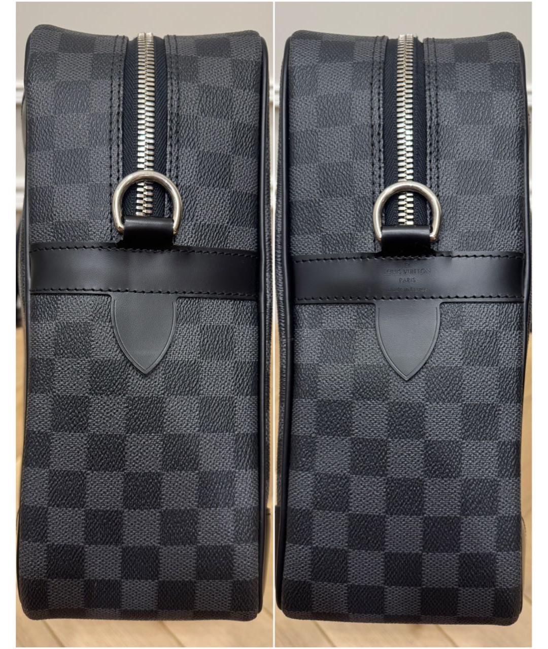 LOUIS VUITTON Черный портфель, фото 4