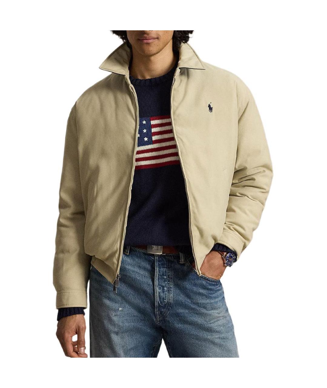 POLO RALPH LAUREN Хаки пуховик, фото 2